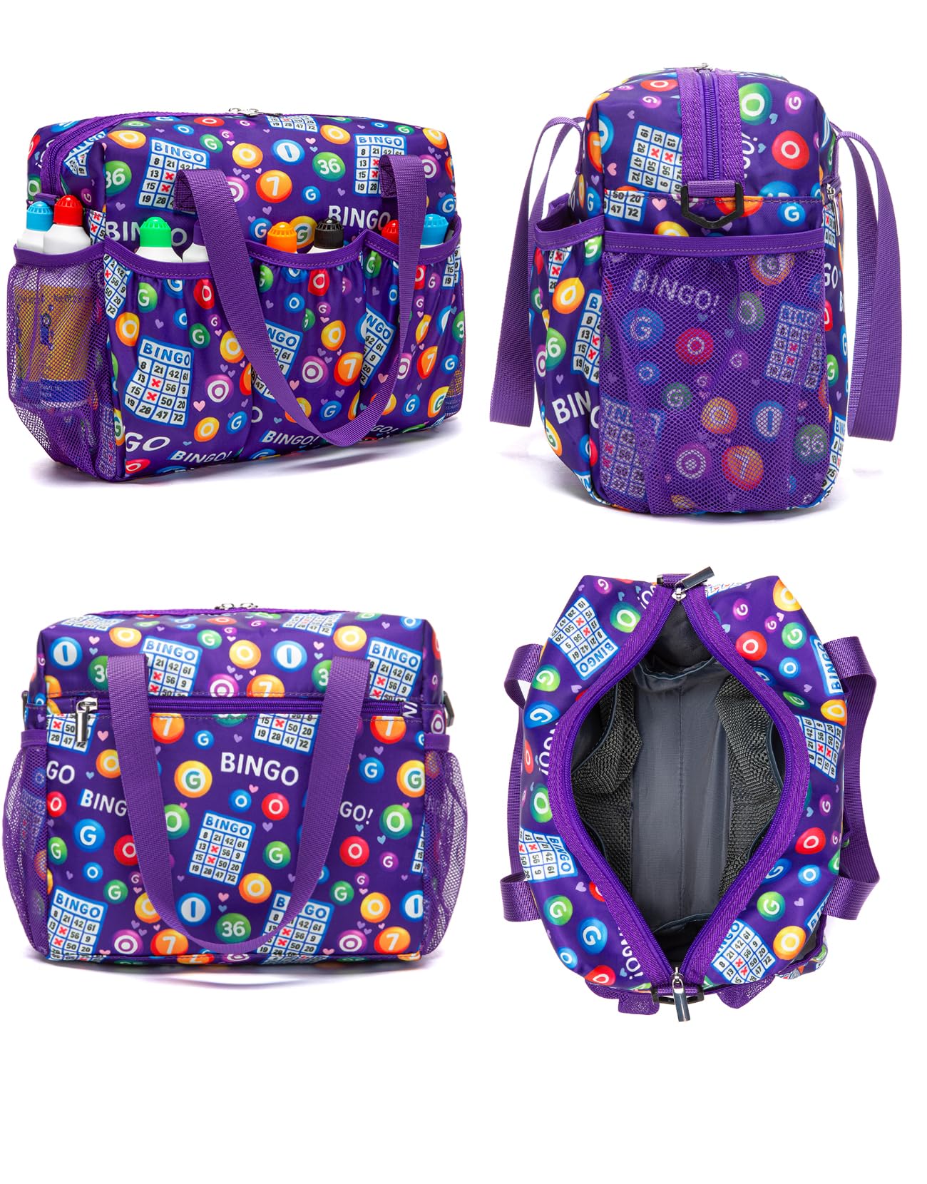 HACHMAS Bingo Bag Portable design makes it carry-ready for tournaments or casual play.