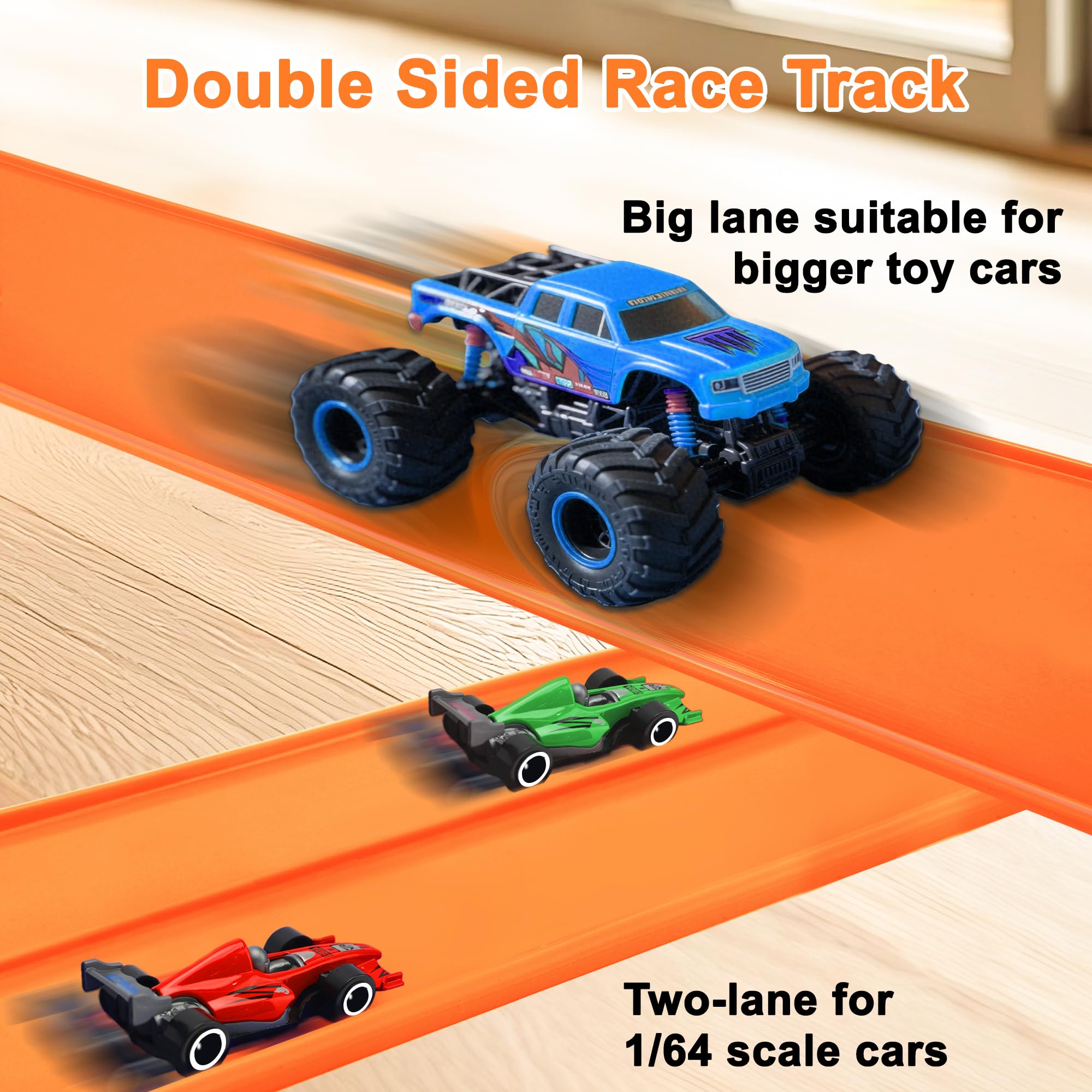 HACOCOLA flexible PVC track highlights durability and bendable layout.
