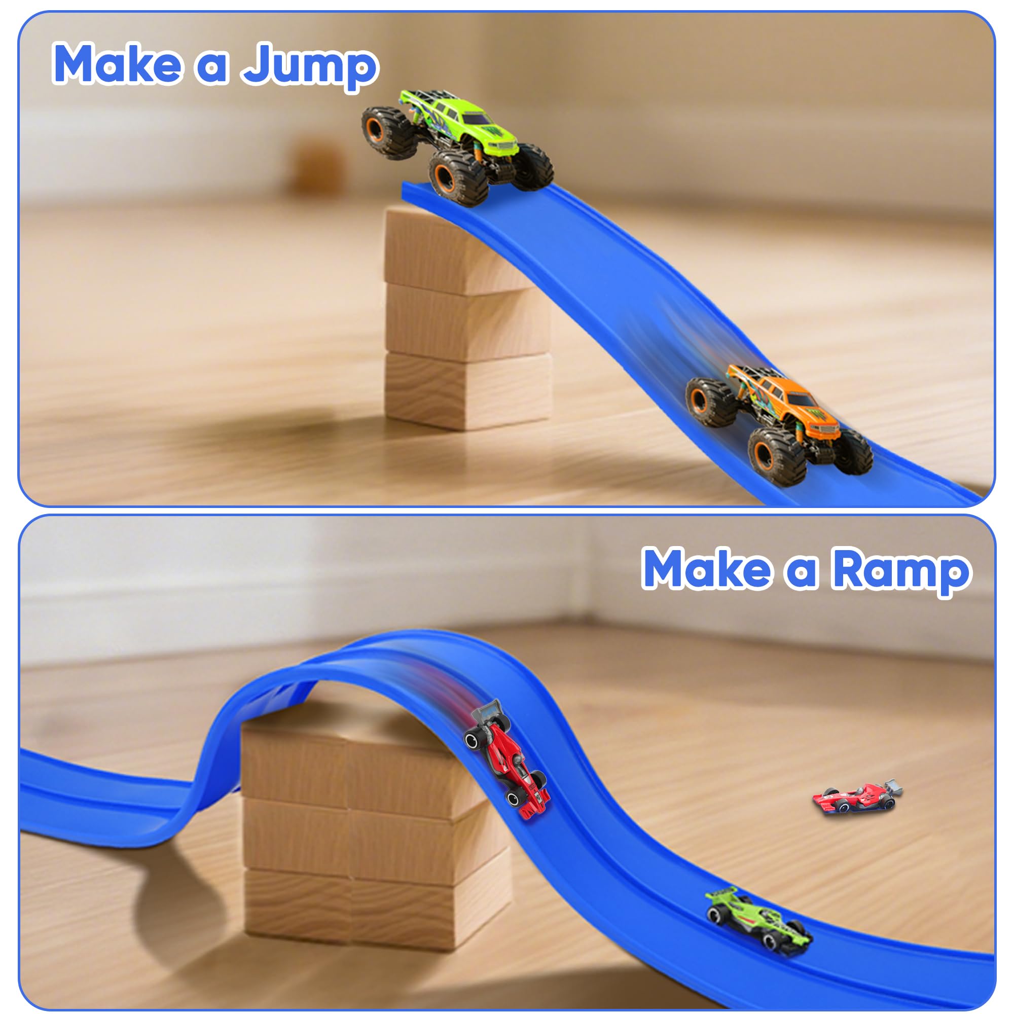 HACOCOLA portable and easy to store track system
