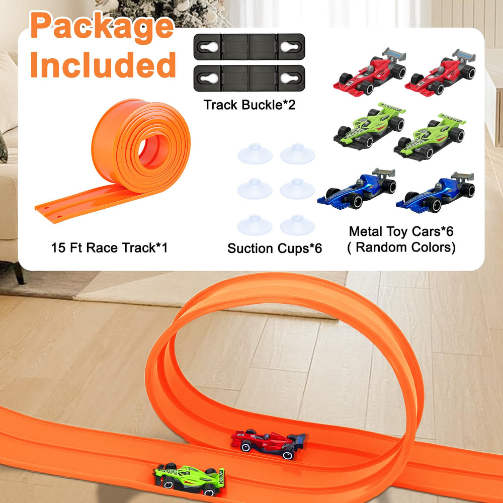 HACOCOLA portable playset for indoor and outdoor racing adventures.