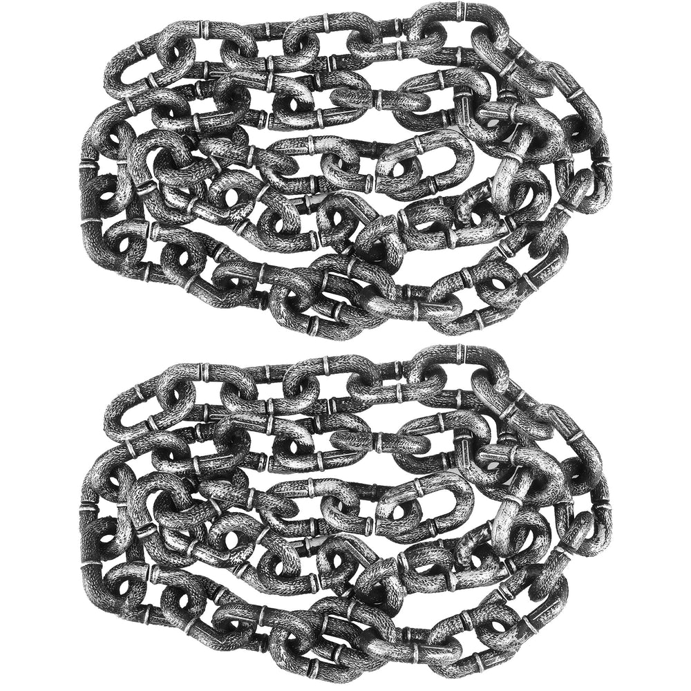 Haconba Halloween chains with long links for versatile decor and easy customization.