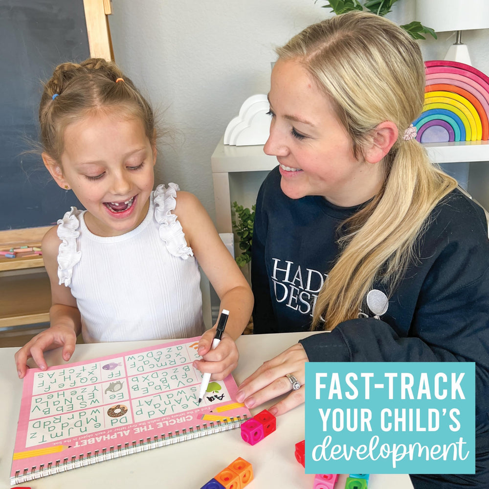 Hadley Designs ABC Tracing Book empowering independent writing practice at home