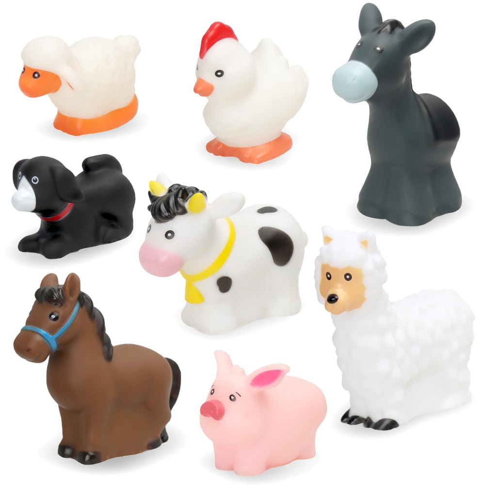 HAFTIK farm animal toy horse for toddler pretend play and fine motor practice