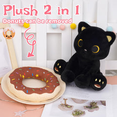 Hagusahuo embroidered eyes plush endures gentle play with safe design.