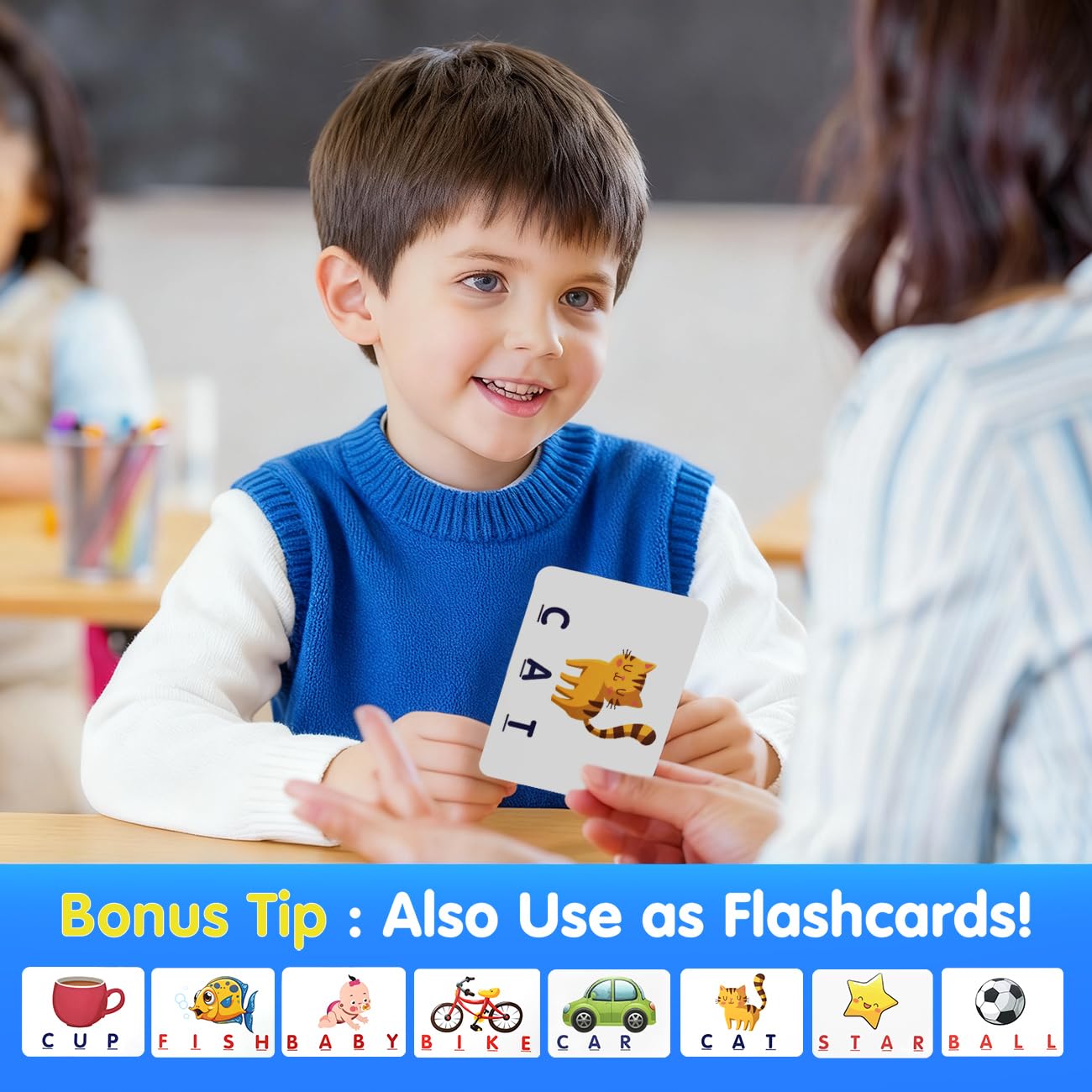 HahaGift family letter play invites siblings to learn together.