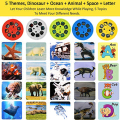 HahaGo Torch Projector ocean scene to spark curiosity about marine life