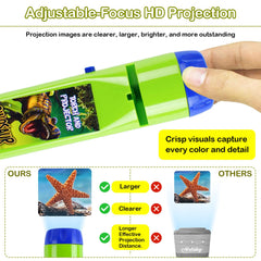 HahaGo Torch Projector five themes for versatile night-light play