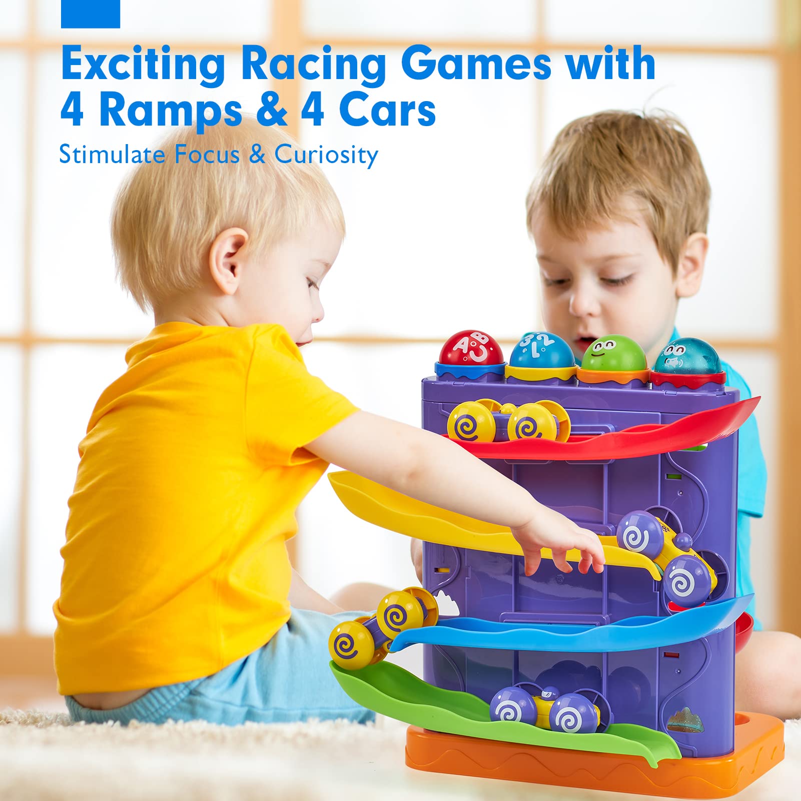 Hahaland ABS-safe durable materials ensure safe, long-lasting toddler toy.