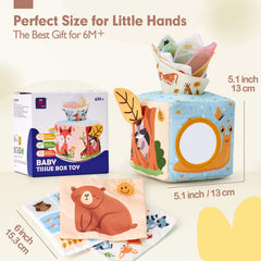 Hahaland baby enjoying toy in crib or mat during playtime