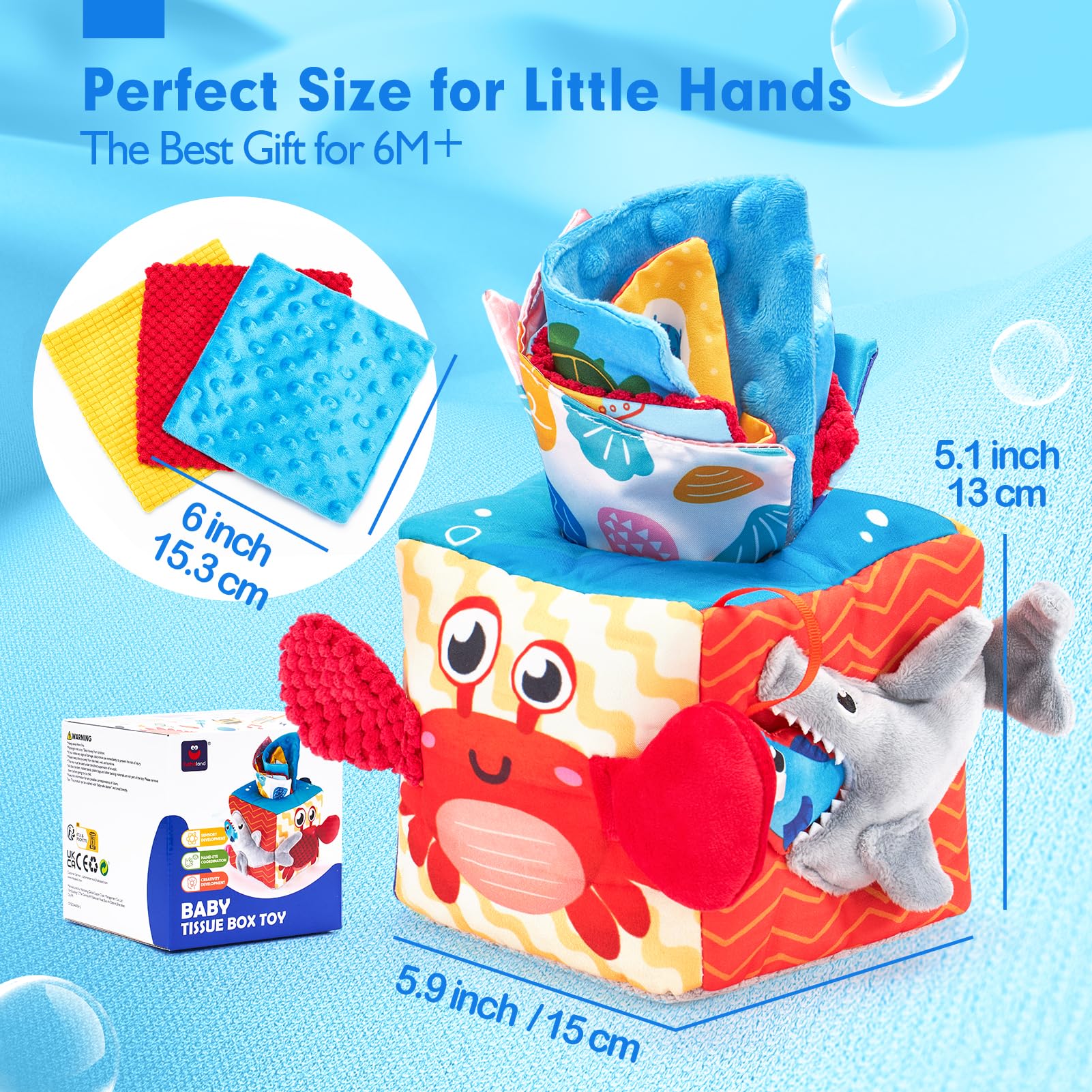 Hahaland safe materials ensure baby-friendly, supervised exploration