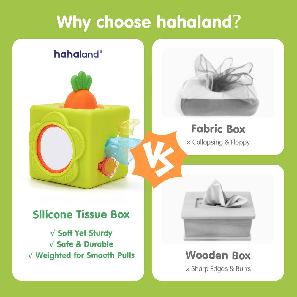 Hahaland bunny teether with bubbles offers relief and play