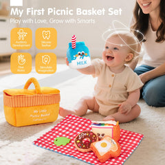 Hahaland crinkle mat toy for textured stimulation during quiet tummy time