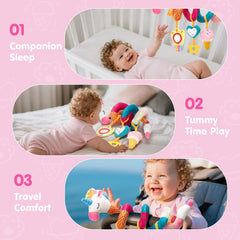 hahaland detachable plush toys set for versatile on‑the‑go play