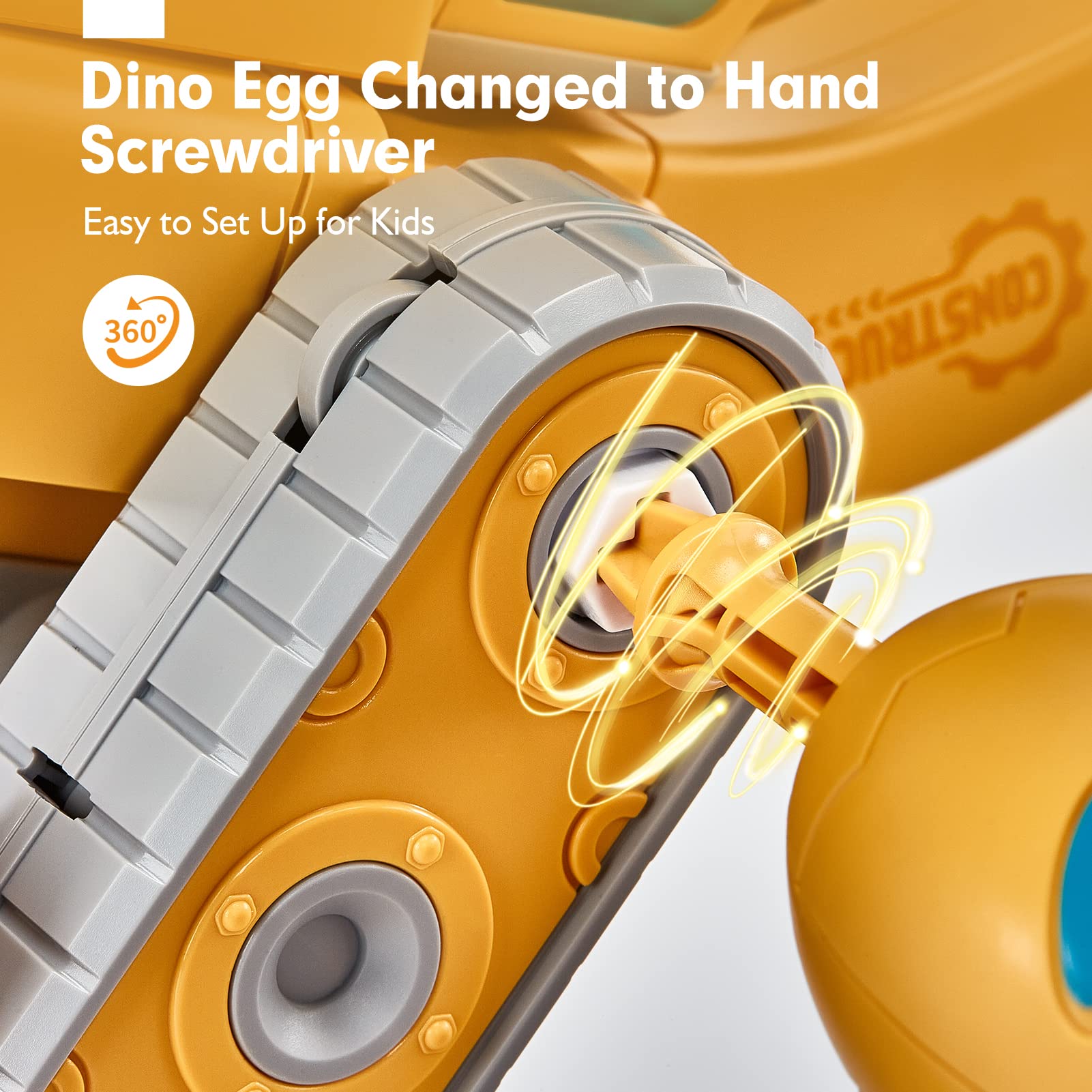 Hahaland educational stem dinosaur toy supports engineering concepts through building.