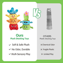 Hahaland garden toy no small parts supports worry-free exploration.