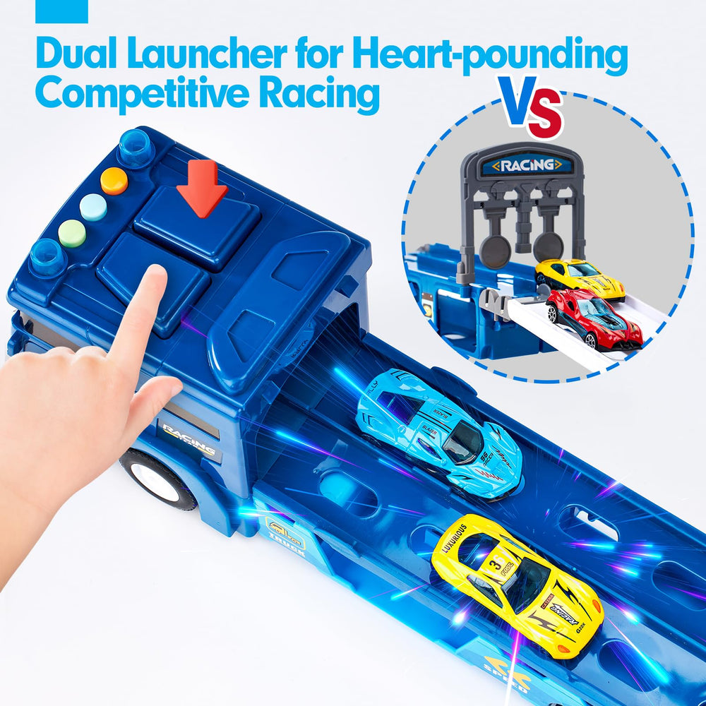 Hahaland head-end buttons glow and sound for immersive pretend driving