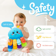 hahaland machine-washable fabric makes cleanup quick after mess-prone play