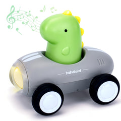 hahaland push car dinosaur with music and lights for toddlers