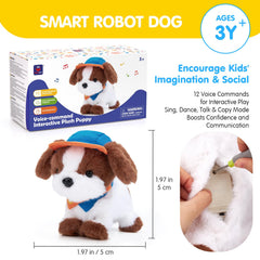 Hahaland Robot Dog auto sleep mode conserves battery life