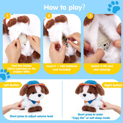 Hahaland Robot Dog offers comforting companionship during quiet moments