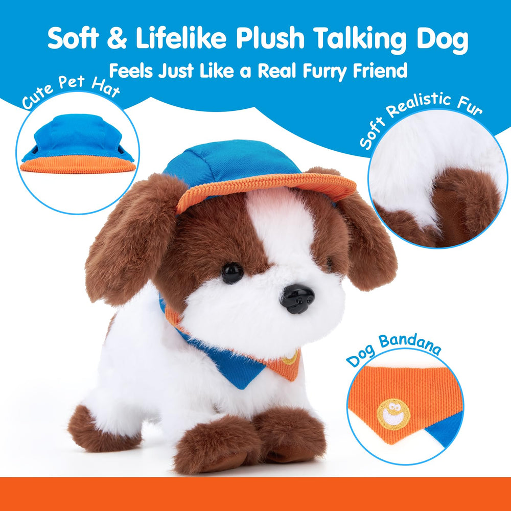 Hahaland Robot Dog makes a delightful gift for ages 3-8
