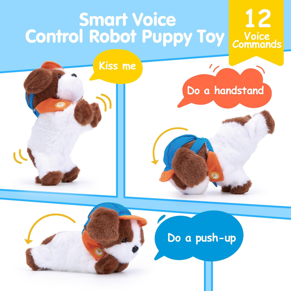 Hahaland Robot Dog sings and dances to energize playtime