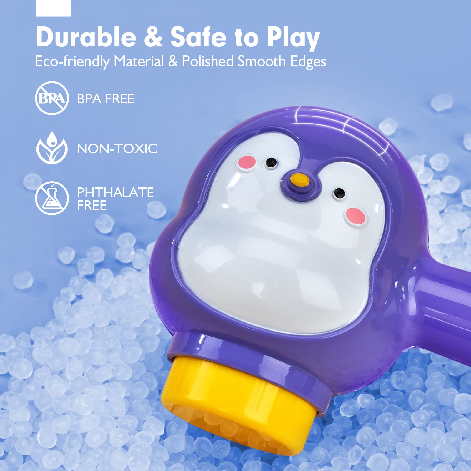 Hahaland rounded-edge design keeps little hands safe during play.