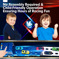 Hahaland scene-building accessories add realistic raceway atmosphere