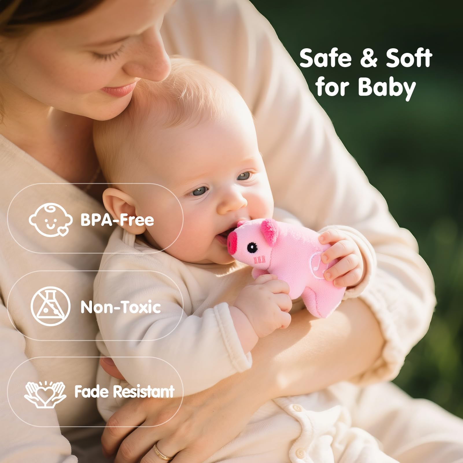 Hahaland Surprise Barn baby-safe design keeps tiny hands secure