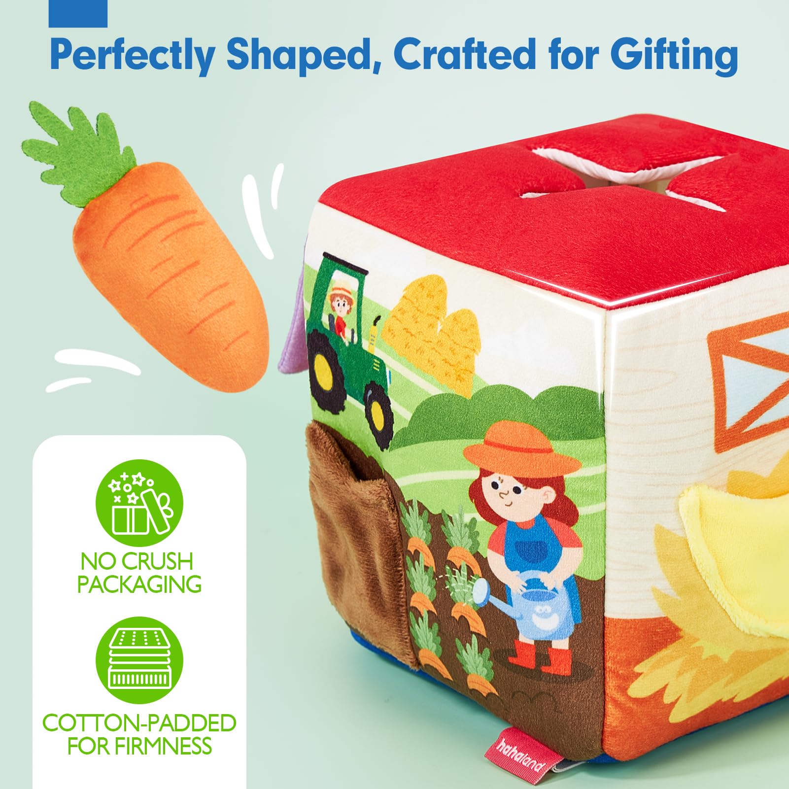 Hahaland texture sensory toy collection enhances grip and tactile awareness