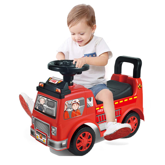 HAHONIA 2025 upgrade toddler ride-on with under-seat storage for quick toy access