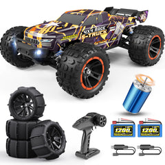 HAIBOXING 16890A brushless motor powering fast off-road speed