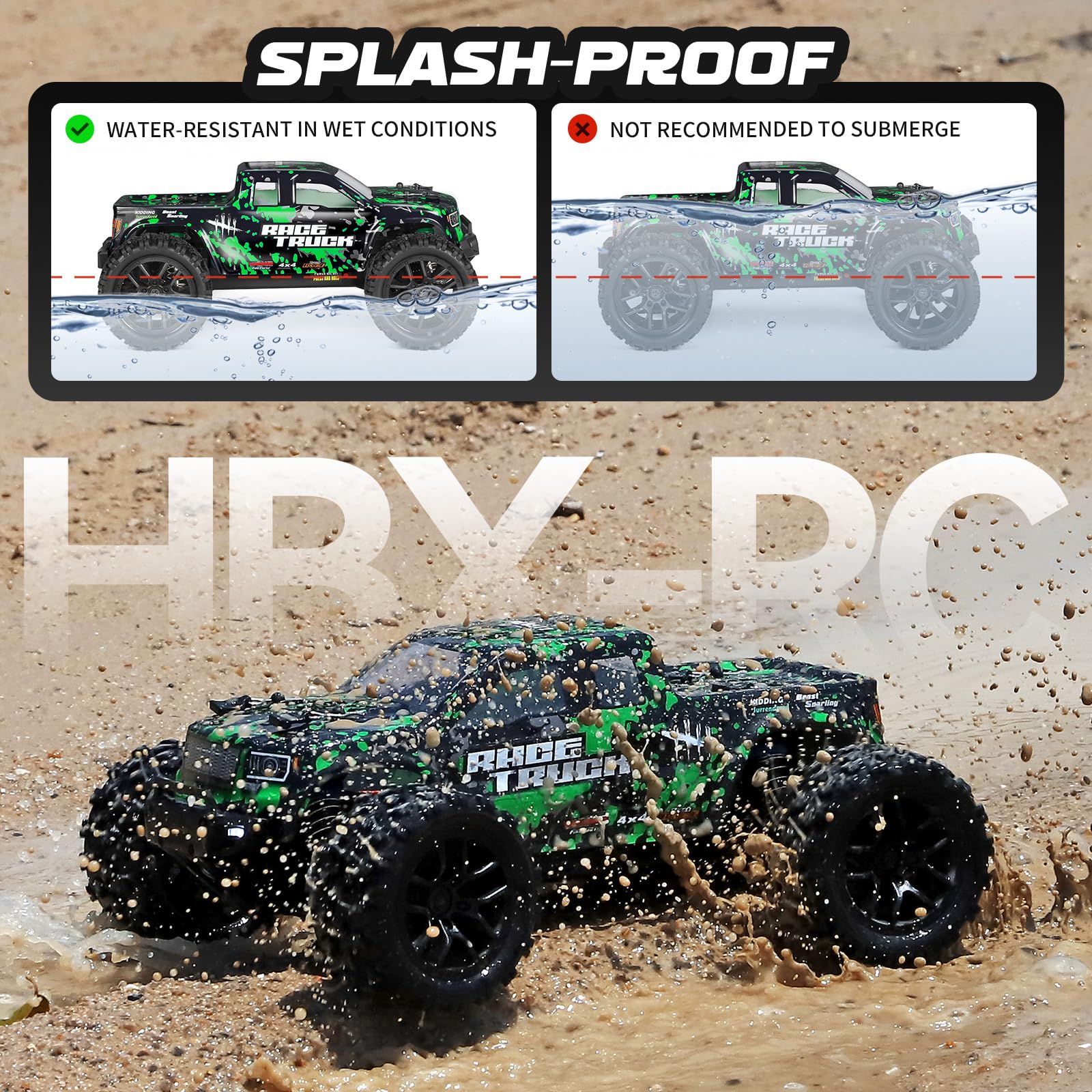 HAIBOXING 18859 versatile performance on grass and pavement tested in real-world conditions.