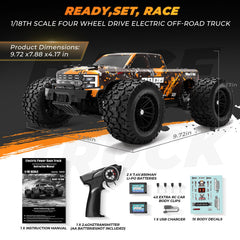 HAIBOXING 18859E speed switch aids beginners with throttle control