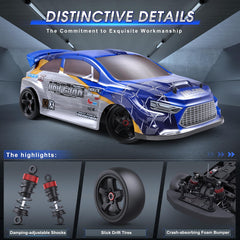 HAIBOXING 2197 side drift stance demonstrates responsive steering for tight turns.