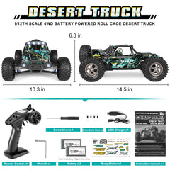HAIBOXING 2995 chassis close-up emphasizes suspension and gear system