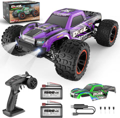 HAIBOXING HBX2105 front view showcases rugged chassis for off-road adventures.