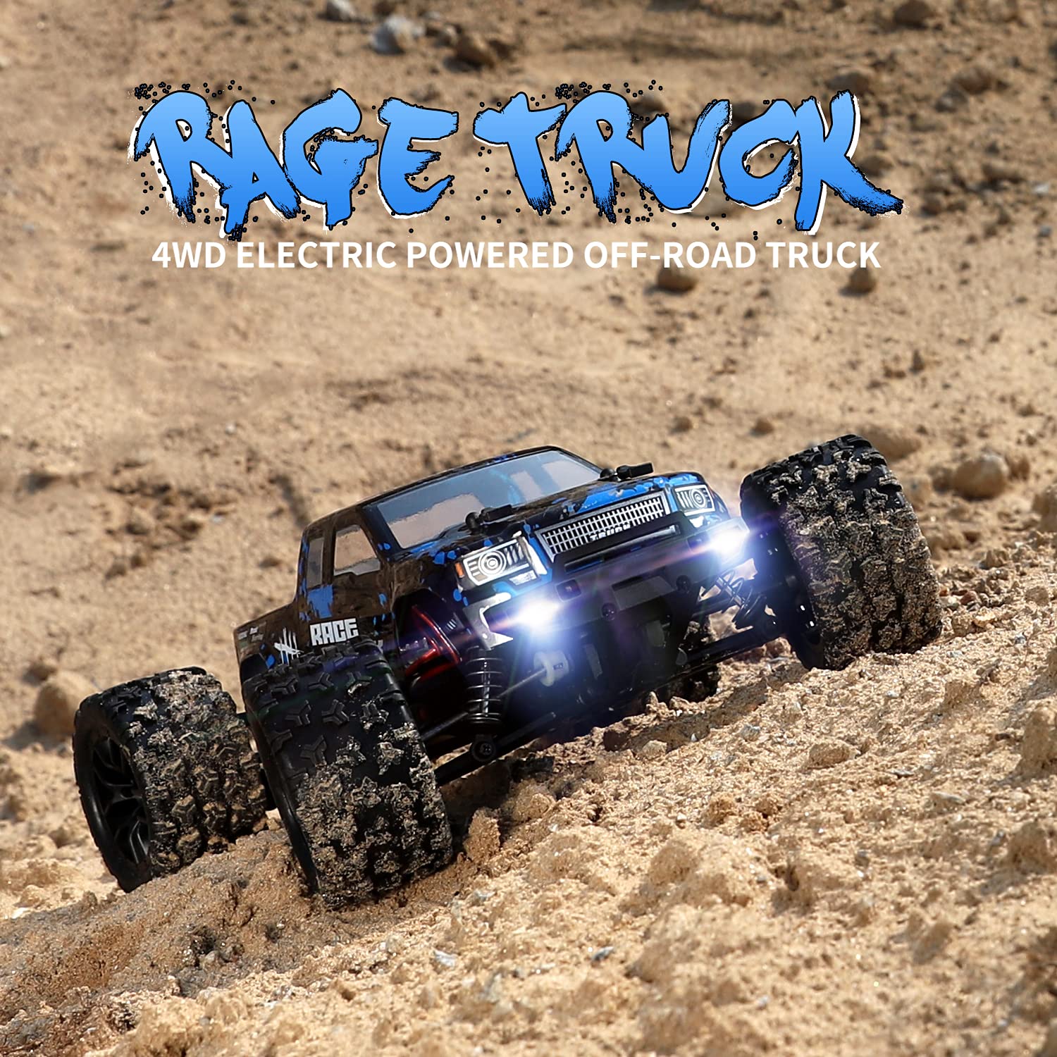 HAIBOXING Rampage battery compartment supports easy charging and longer sessions.