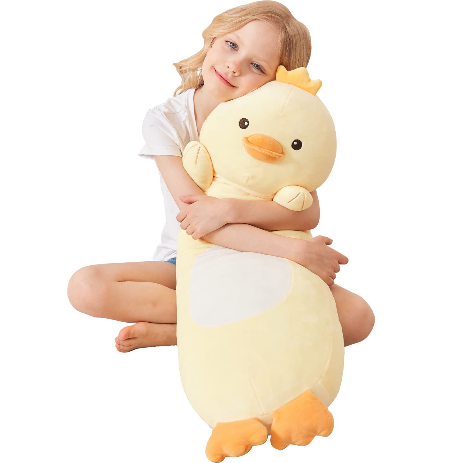 HAIJUNYA bright yellow duck adds cheerful decor to bedroom