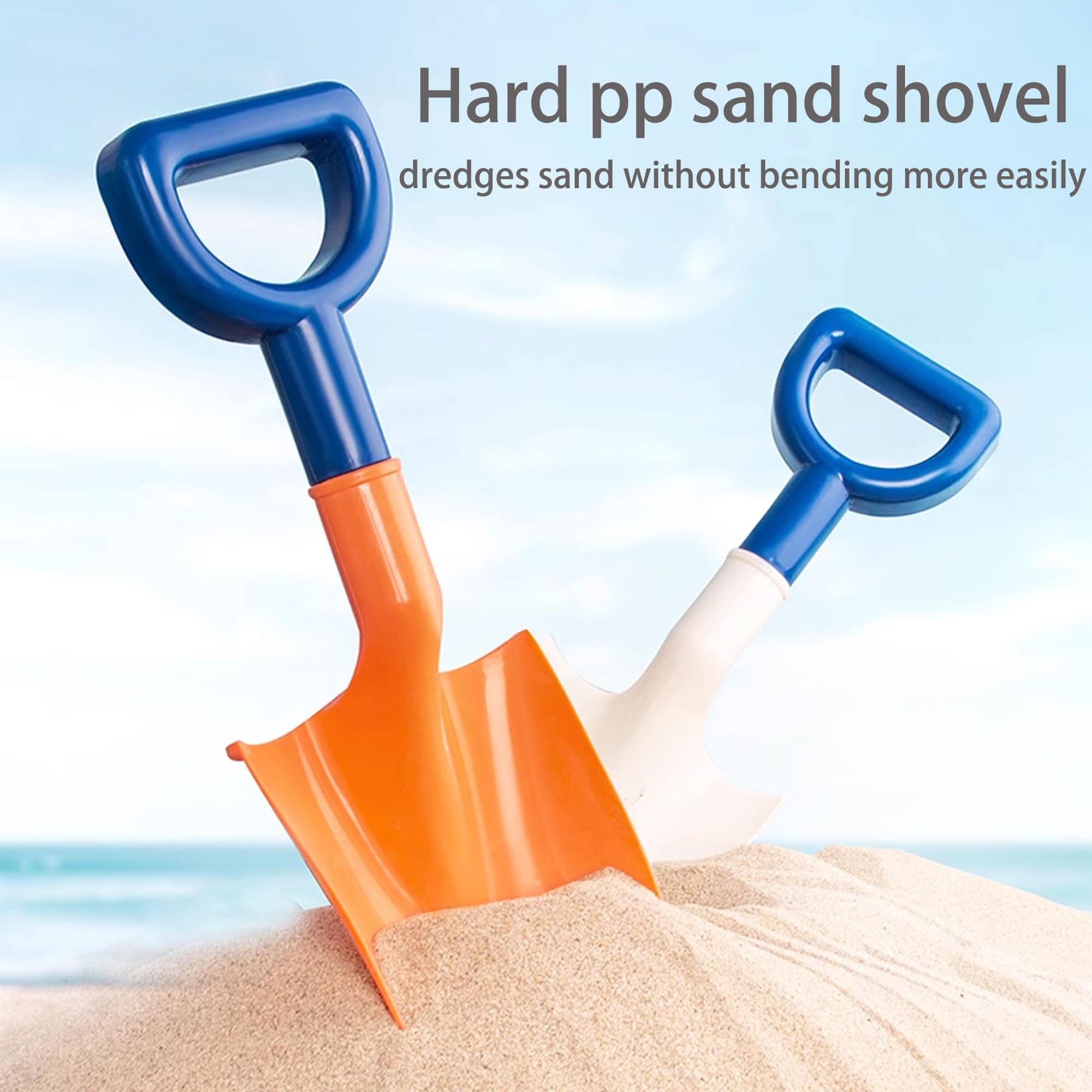 HaiLeTao shovels and tools spark creative sand sculpture ideas.