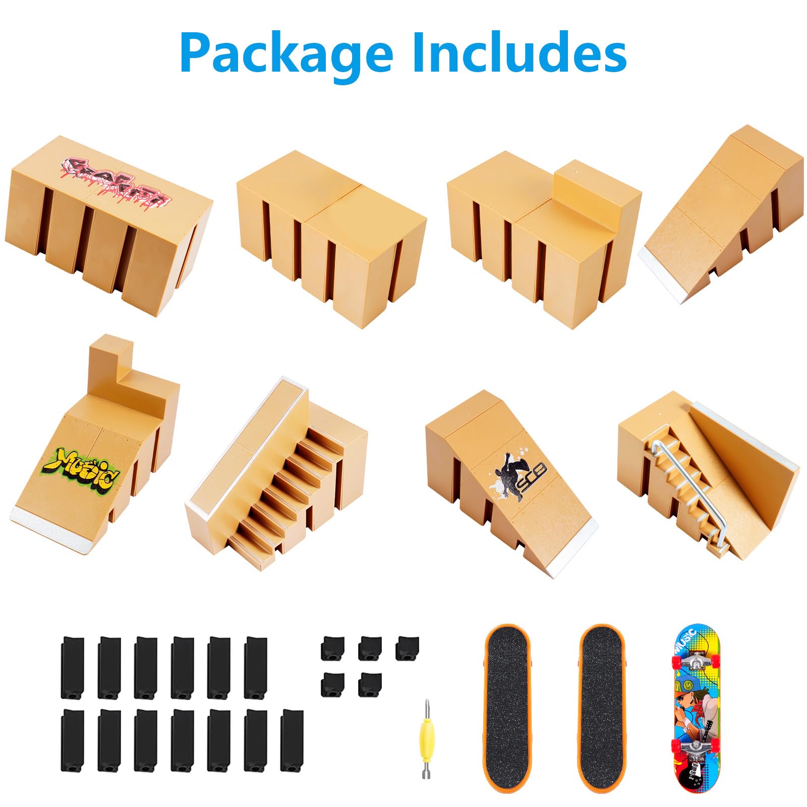 Hailey&Elijah 18 connectors ensure sturdy builds and reliable play spaces.