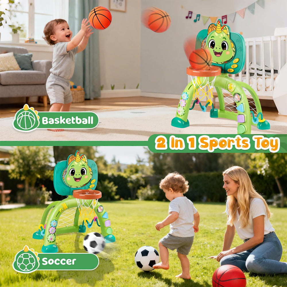 HAIMST dinosaur sports toy BPA-free base ensures safe, sturdy play