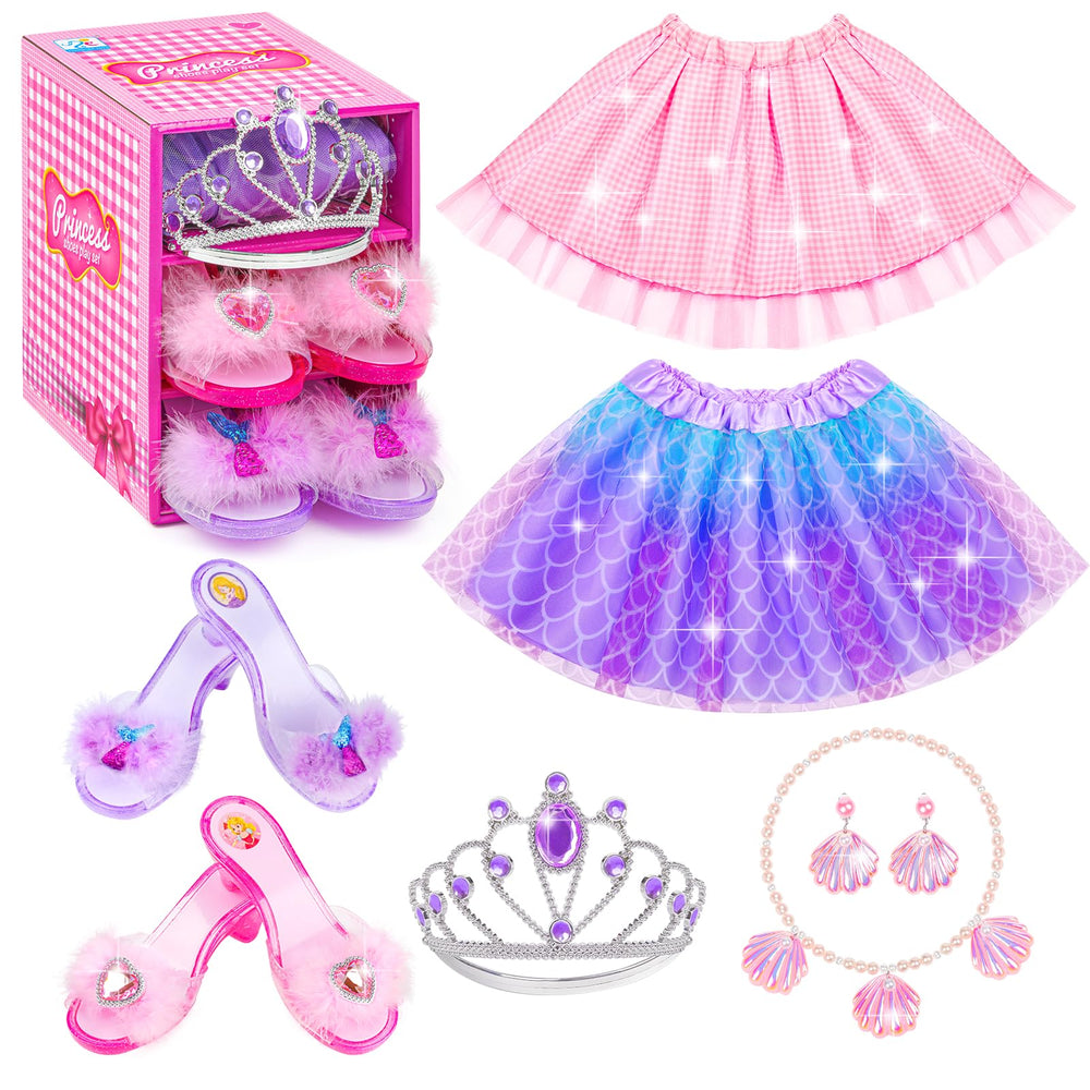 HAIMST princess dress set with dresses and shoes sparks imaginative play for kids.