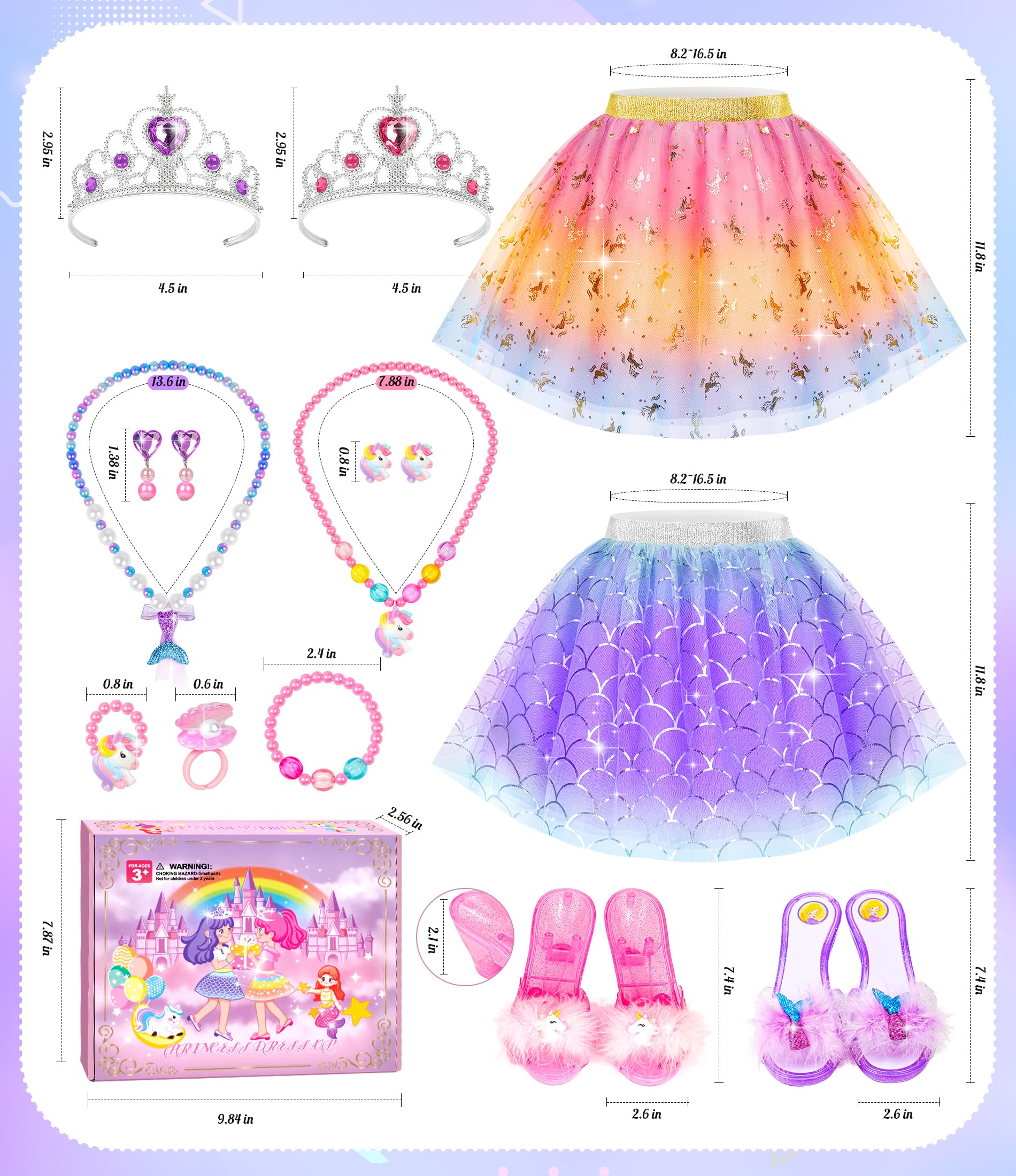 HAIMST two sets of jewelry enhance completed princess looks for imaginative storytelling