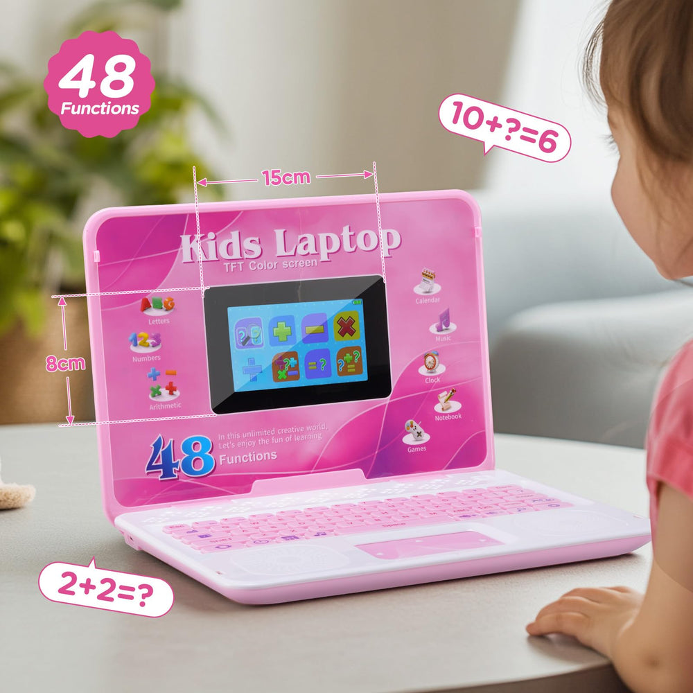HAIOUMM Learning modes include Alphabet and Mathematics for early literacy practice.