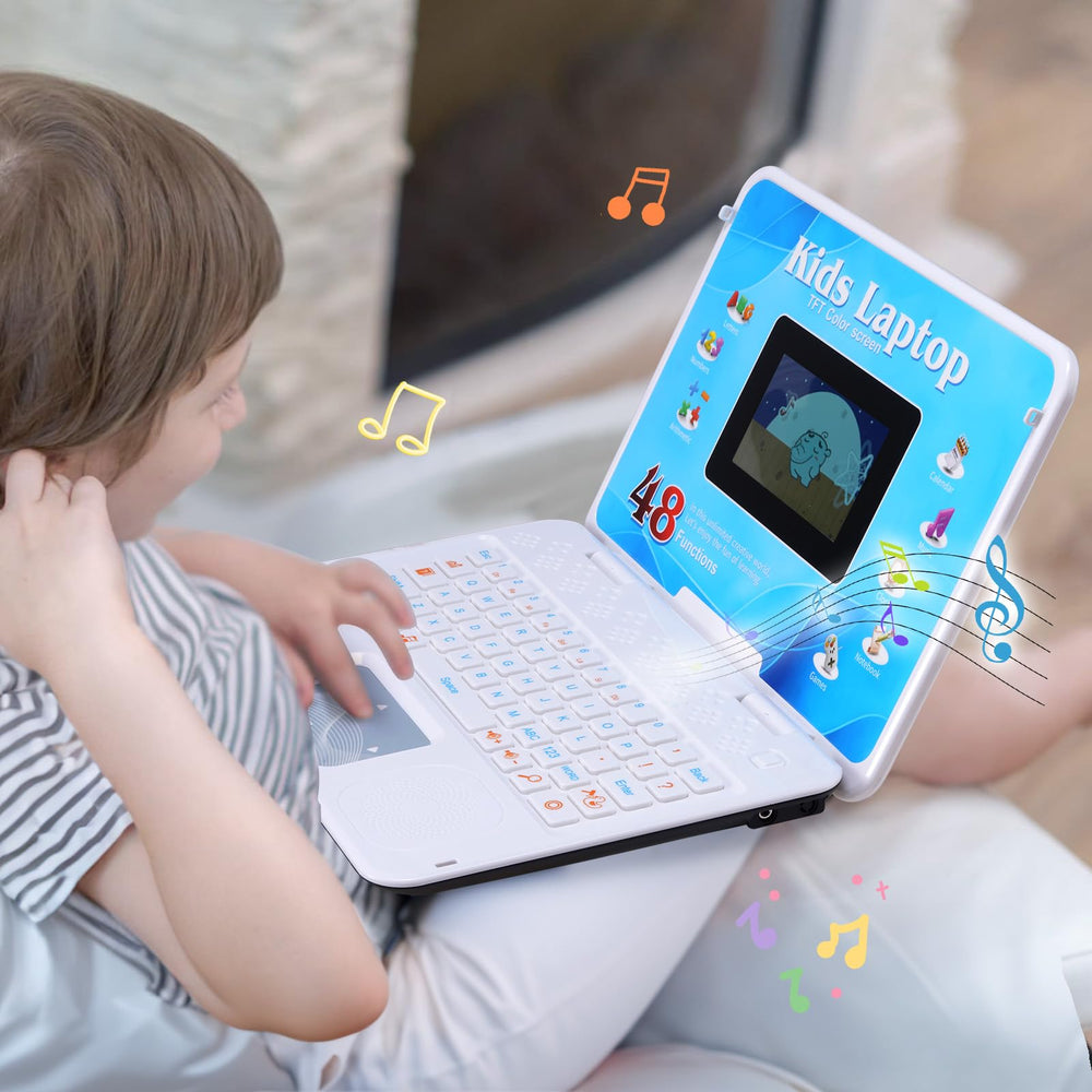 HAIOUMM Kids Laptop showcases logic and memory games for cognitive practice