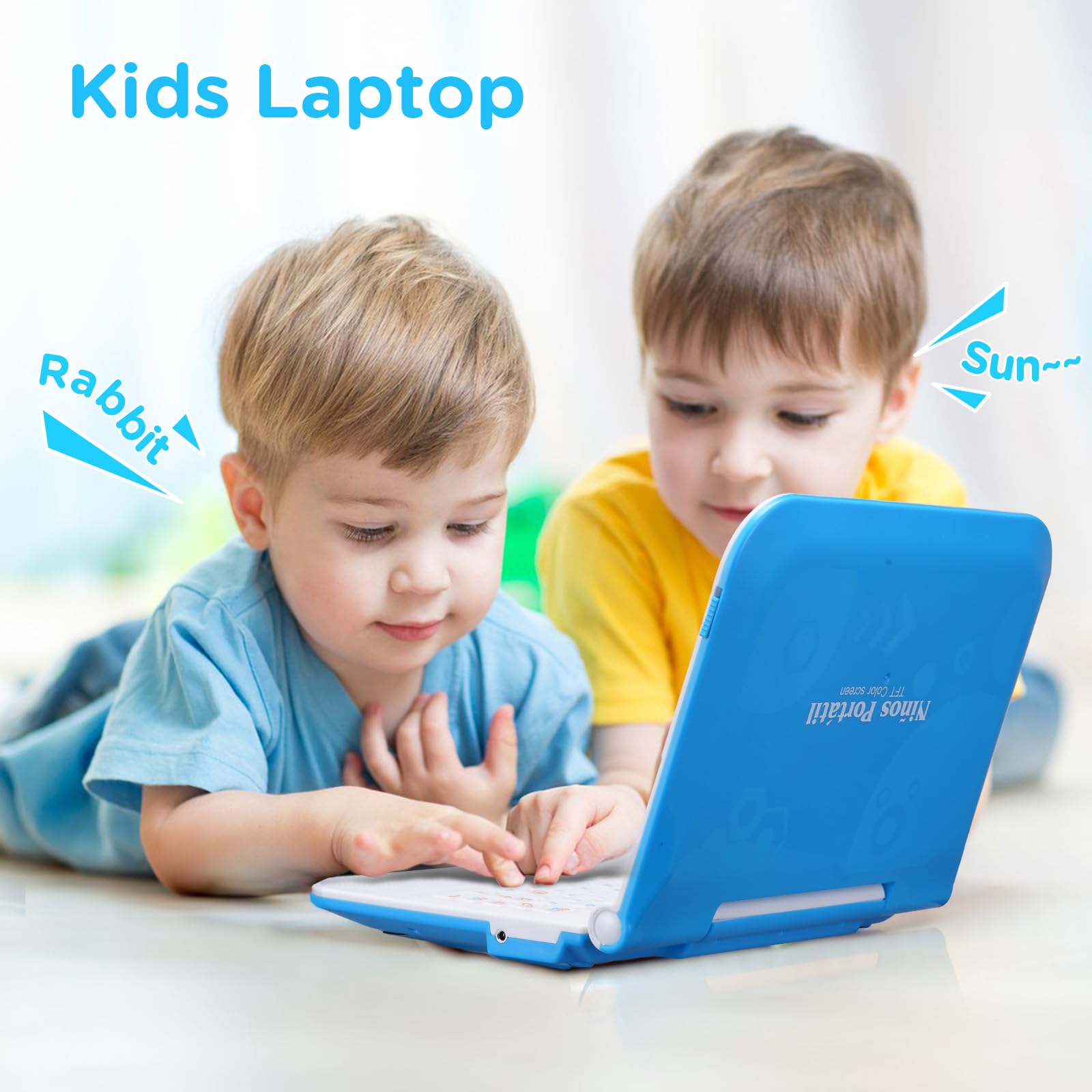 HAIOUMM portable, compact laptop ideal for home or travel.