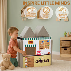 HAJOROM Play Panel market stall scene supports sharing and coordinated play