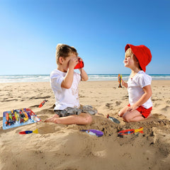 Haktoys diving torpedo gliding underwater for smooth play