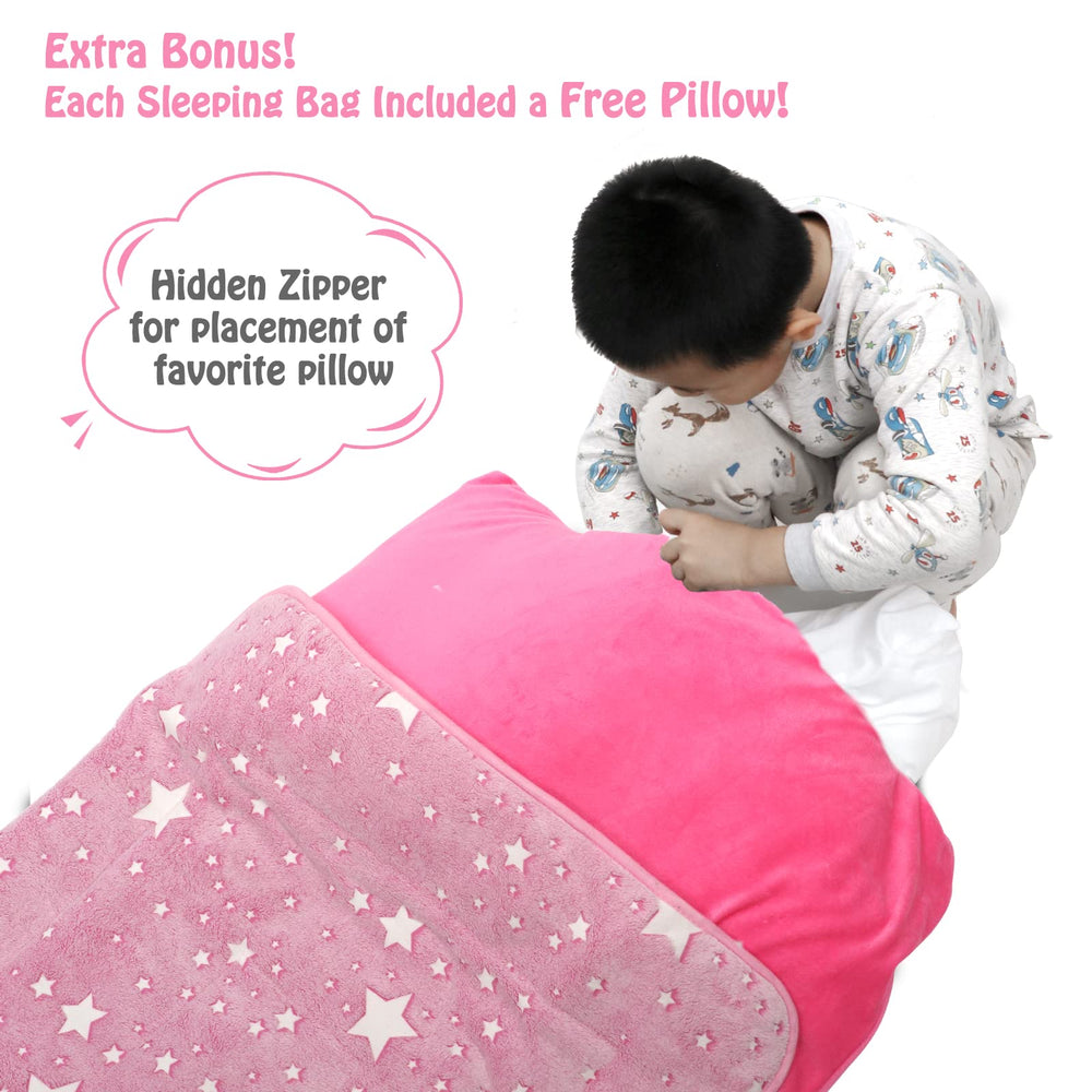Hallo Bunny machine washable sleeping bag for quick cleanup